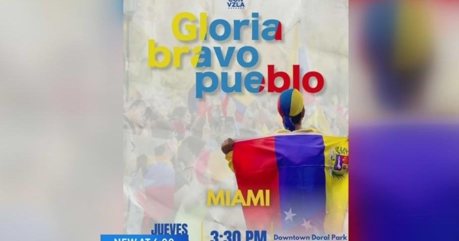 Venezuelan rally to be held in Doral on Thursday - CBS Miami