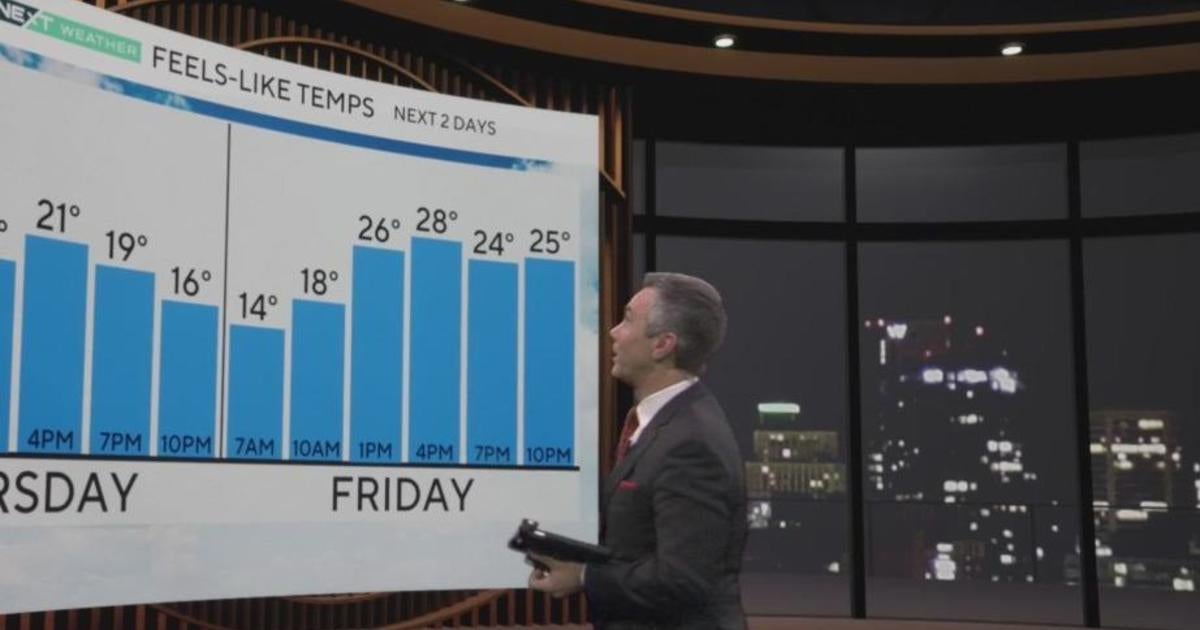 Windy, frigid conditions Thursday in the Philadelphia region. Here is the weather forecast.