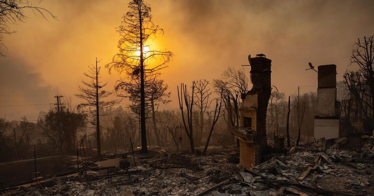 New images show severe wildfire destruction in California