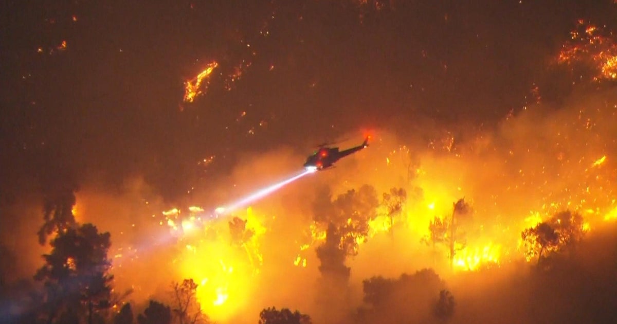 Wind conditions help slow the spread of Sunset Fire
