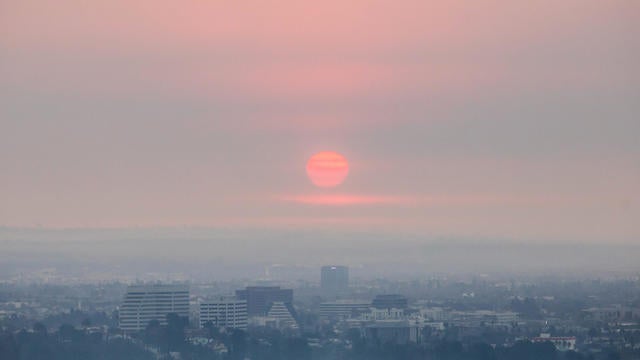 Powerful Winds Fuel Multiple Fires Across Los Angeles Area 