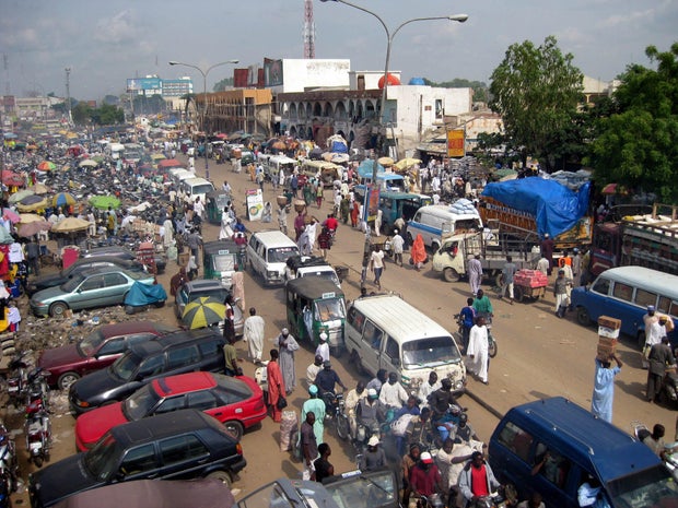 Islamic police in Nigeria round up children living on streets to put them in camp for their rehabilitation