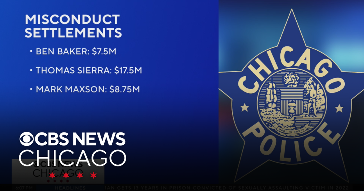 Nearly $34 million in settlements proposed in CPD misconduct cases - CBS Chicago