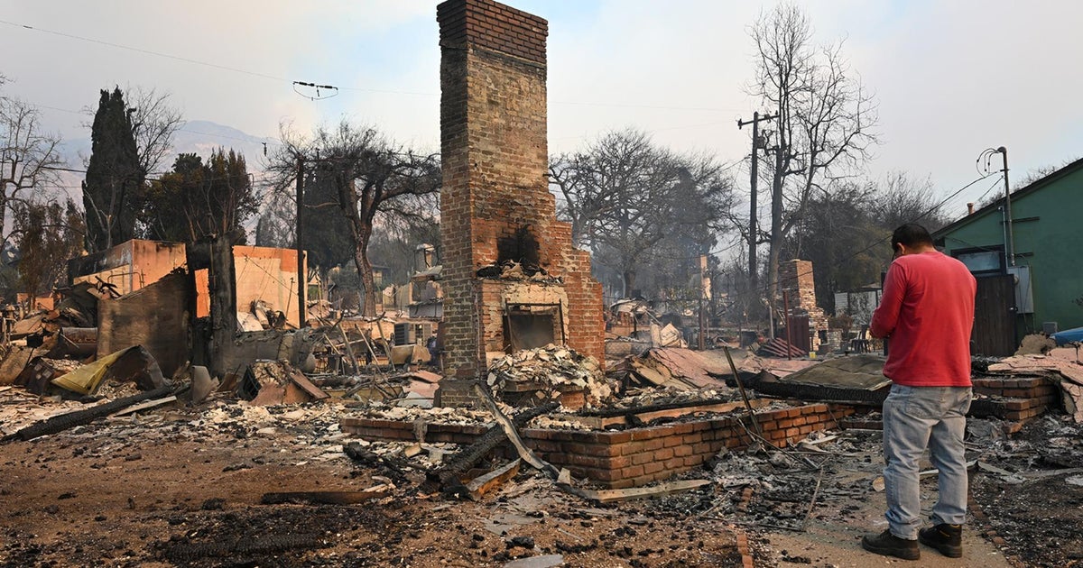 Residents start to return home to destruction from Los Angeles wildfires