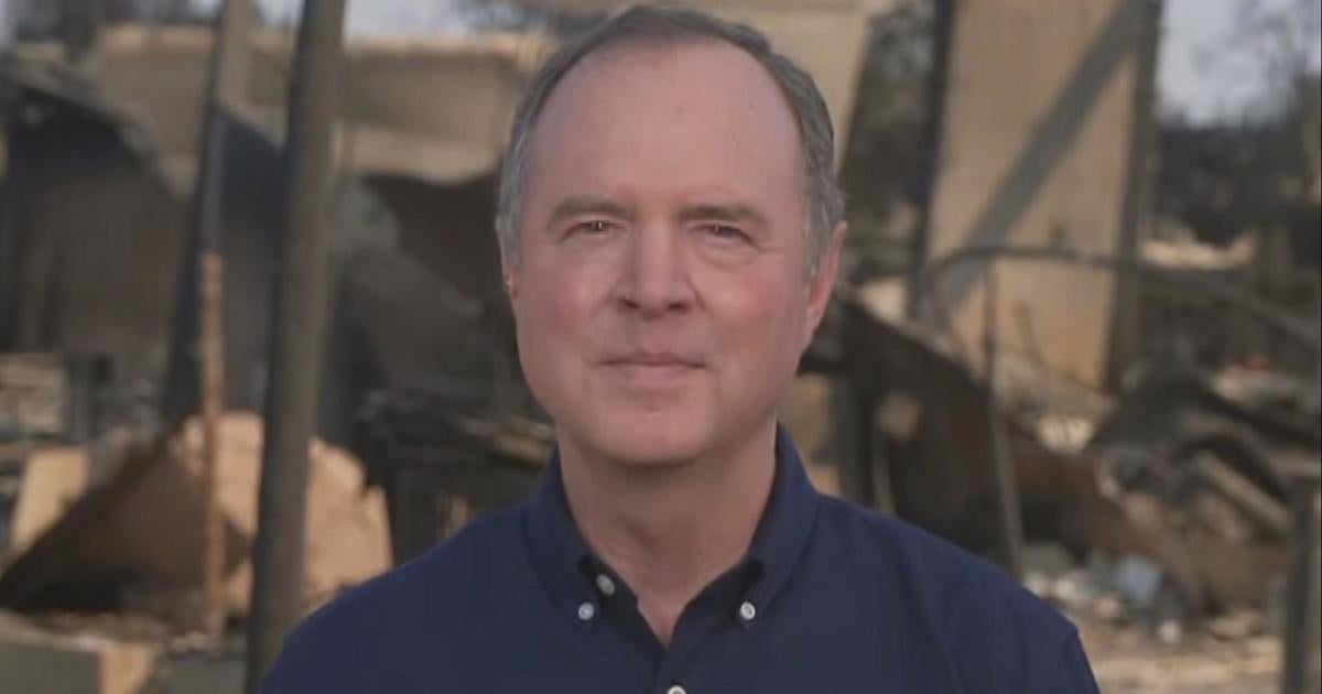 Sen. Adam Schiff discusses devastating Los Angeles wildfires