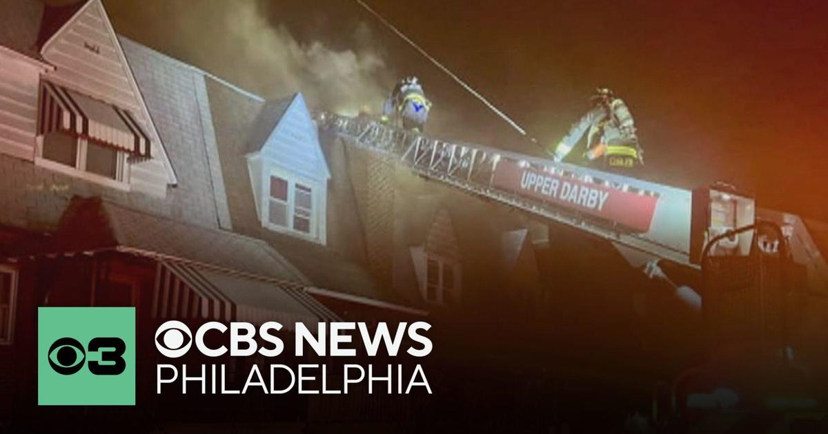 Officials are investigating the cause of the house fire in Upper Darby