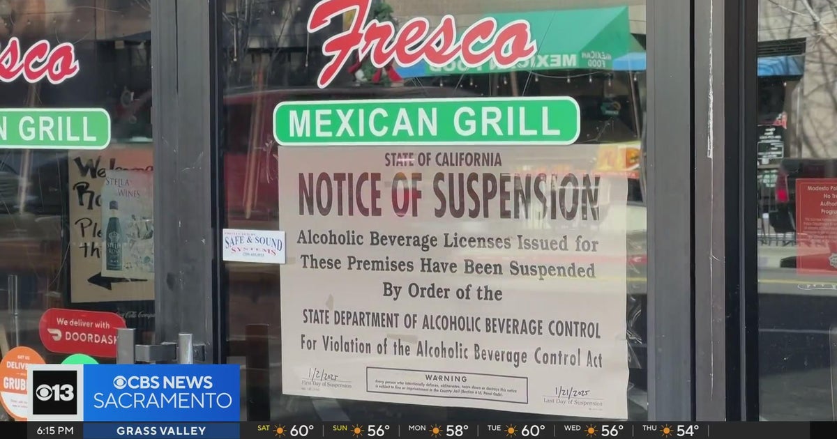 Modesro nightclubs liquor license suspended due to underage bartender
