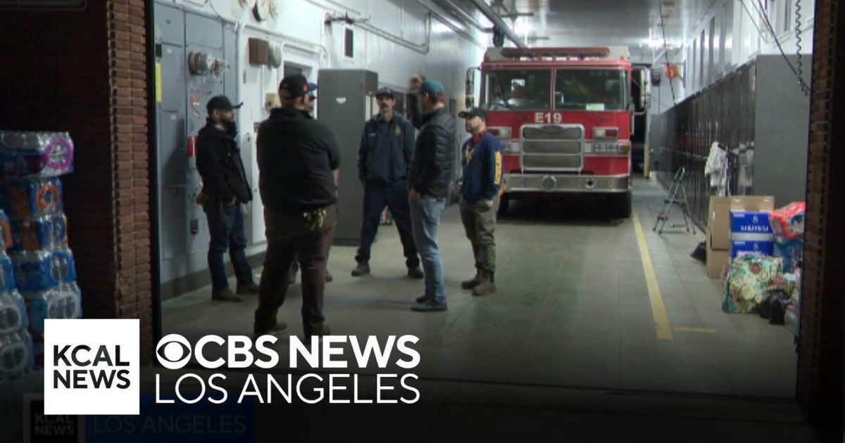 Community comes together amidst the firefight against Palisades - CBS Los Angeles