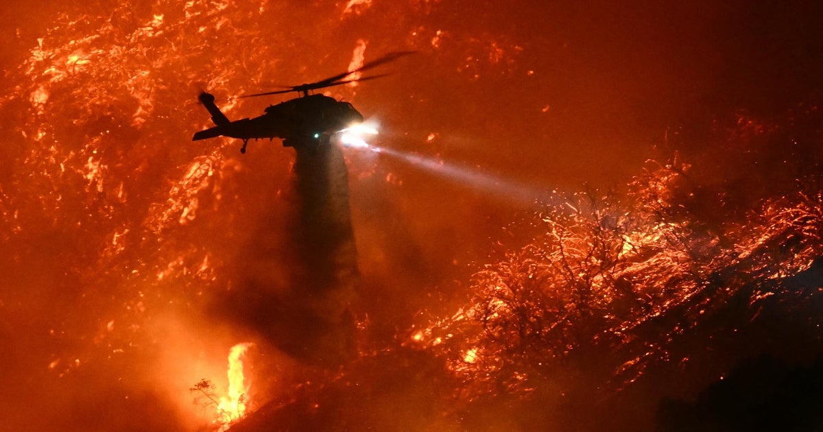 Wind speeds are picking up in Los Angeles area as fires rage