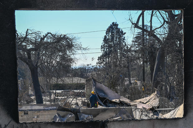 Los Angeles Fire: Search and Rescue team in Altadena 