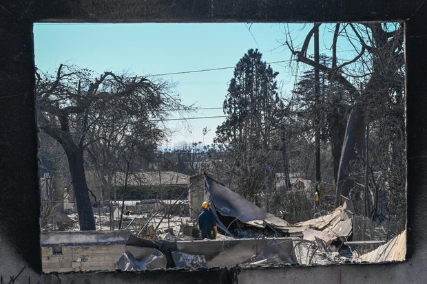 Los Angeles Fire: Search and Rescue team in Altadena