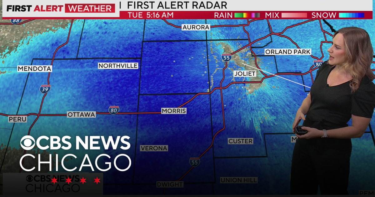 Snowy Tuesday morning commute in Chicago - CBS Chicago
