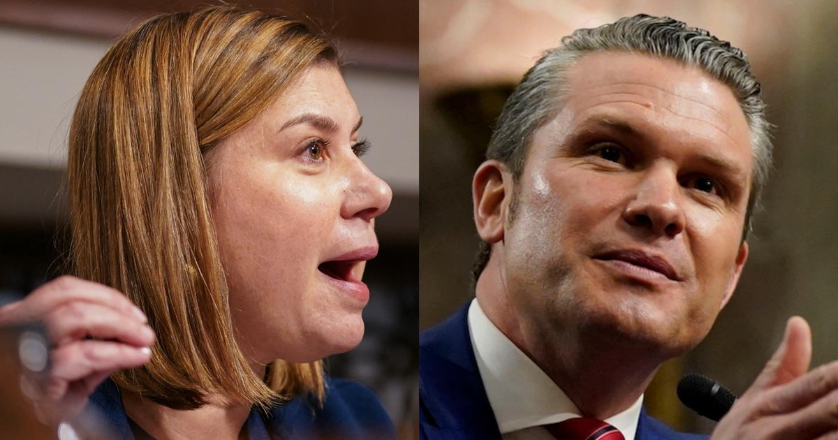 Sen. Slotkin asks Hegseth about defying a Trump order if unconstitutional
