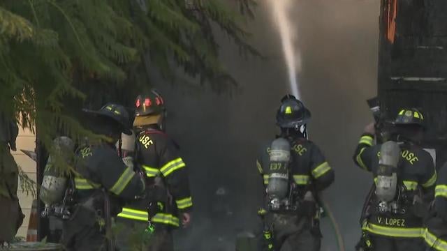 San Jose house fire 