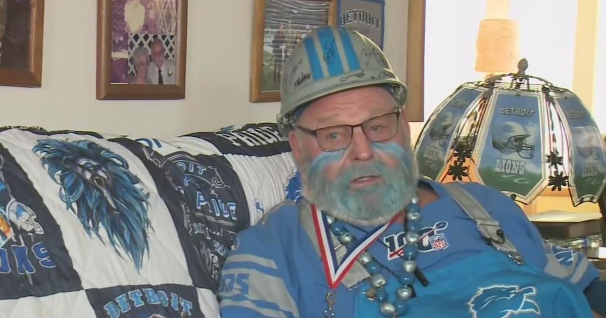 Detroit Lions superfan gears up for playoffs