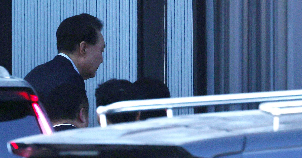 Impeached South Korean president detained over martial law declaration Impeached South Korean president detained over martial law declaration