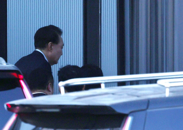 South Korea Executes Warrant To Detain Impeached President Yoon