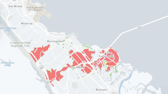 San Mateo County power outage 