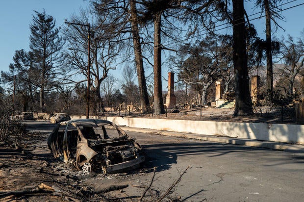 Powerful Winds Fuel Multiple Fires Across Los Angeles Area