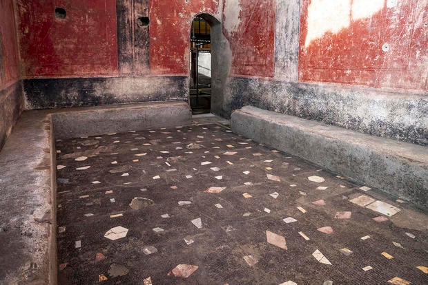 Italy Pompeii Baths 