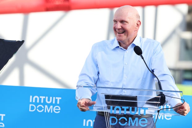 Opening Night Of The Intuit Dome - Ribbon Cutting Ceremony And Red Carpet