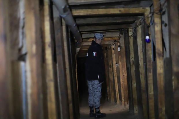 In Ciudad Juarez, a cross-border tunnel was discovered hidden in a sewer 