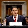 Secretary of State nominee Marco Rubio testifies during his Senate Foreign Relations confirmation hearing at Dirksen Senate Office Building on January 15, 2025 in Washington, DC. 