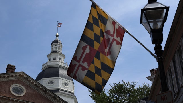 Maryland State Capitol Building In Annapolis