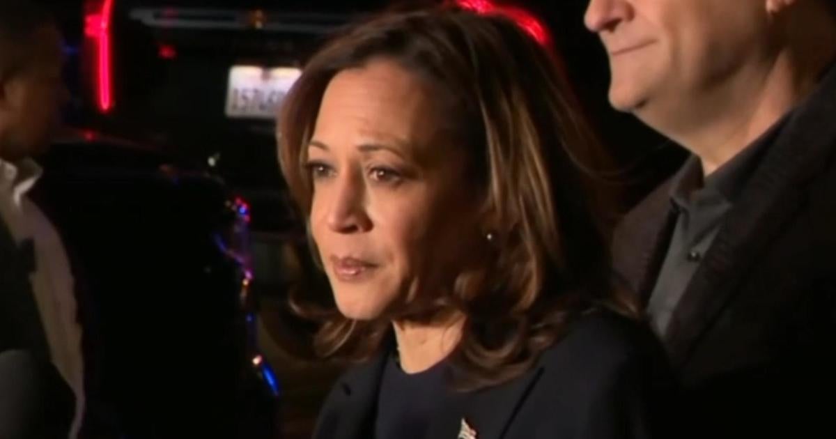 Former Vice President Harris visits Los Angeles amid wildfires