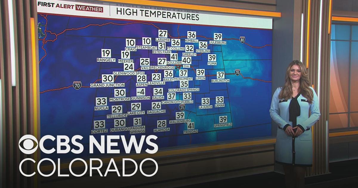 Denver climbs out of the deep freeze Tuesday as Arctic air retreats from Colorado