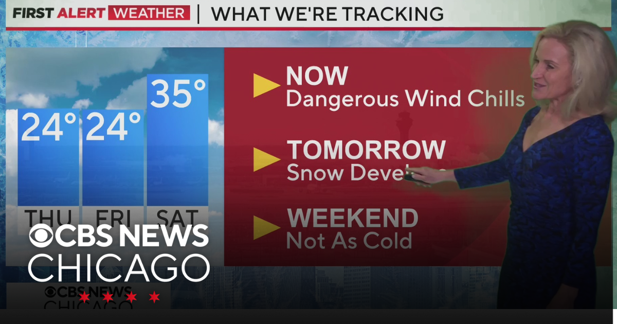 Dangerous wind chills through Wednesday - CBS Chicago