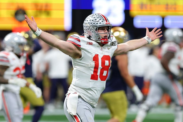 2025 CFP National Championship Presented by AT&T – Ohio State vs. Notre Dame