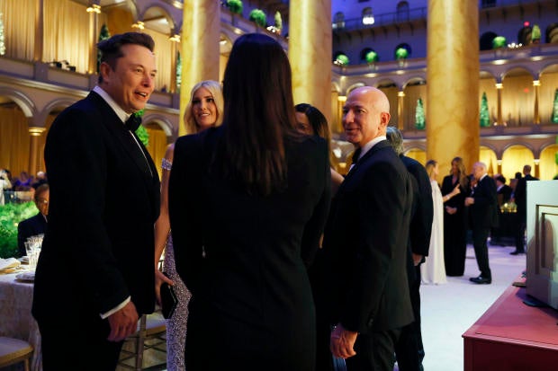 Donald Trump Attends Candlelight Dinner At Building Museum On Eve Of Inauguration 