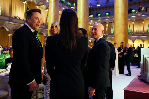 Donald Trump Attends Candlelight Dinner At Building Museum On Eve Of Inauguration