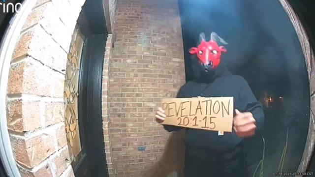 Carrollton Devil at the door 