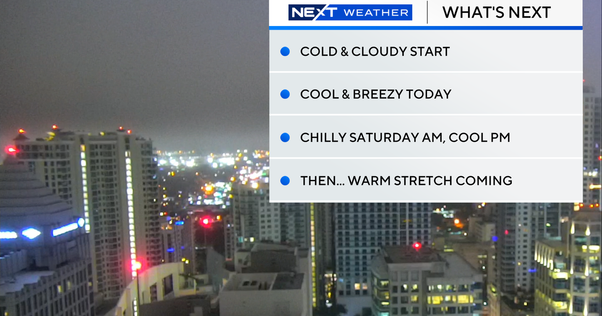 South Florida shivers with chilly start in 40s, Saturday morning will be even colder South Florida shivers with chilly start in 40s, Saturday morning will be even colder