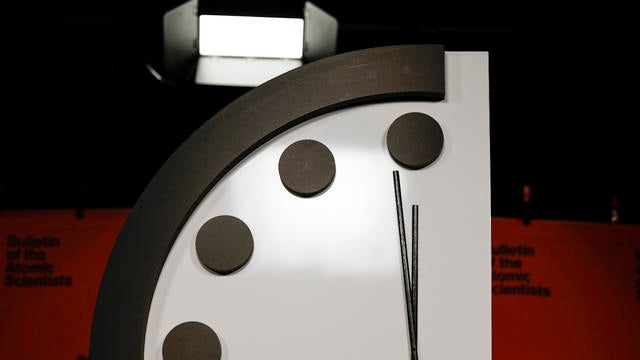 Doomsday clock set at 89 seconds to midnight, closest ever to 