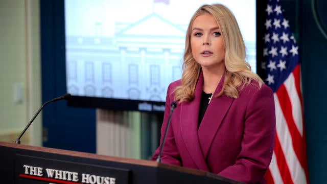 White House Press Secretary Karoline Leavitt Holds First Press Briefing Of Trump's 2nd Term 