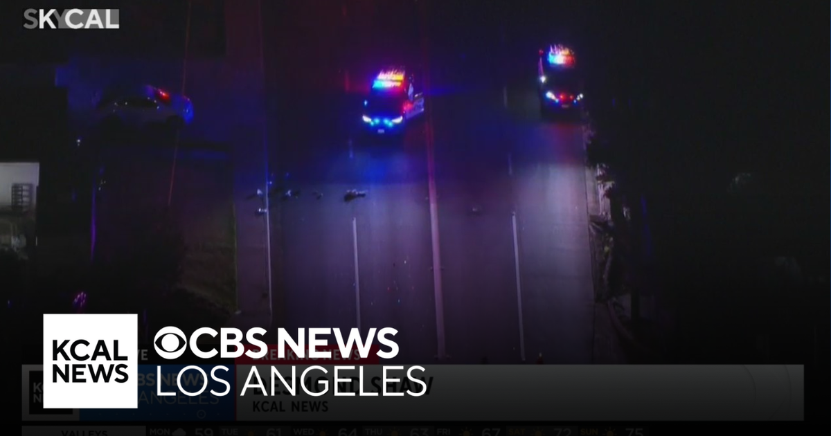 1 dead, 1 critical after car crashes into pedestrians in La Habra - CBS ...