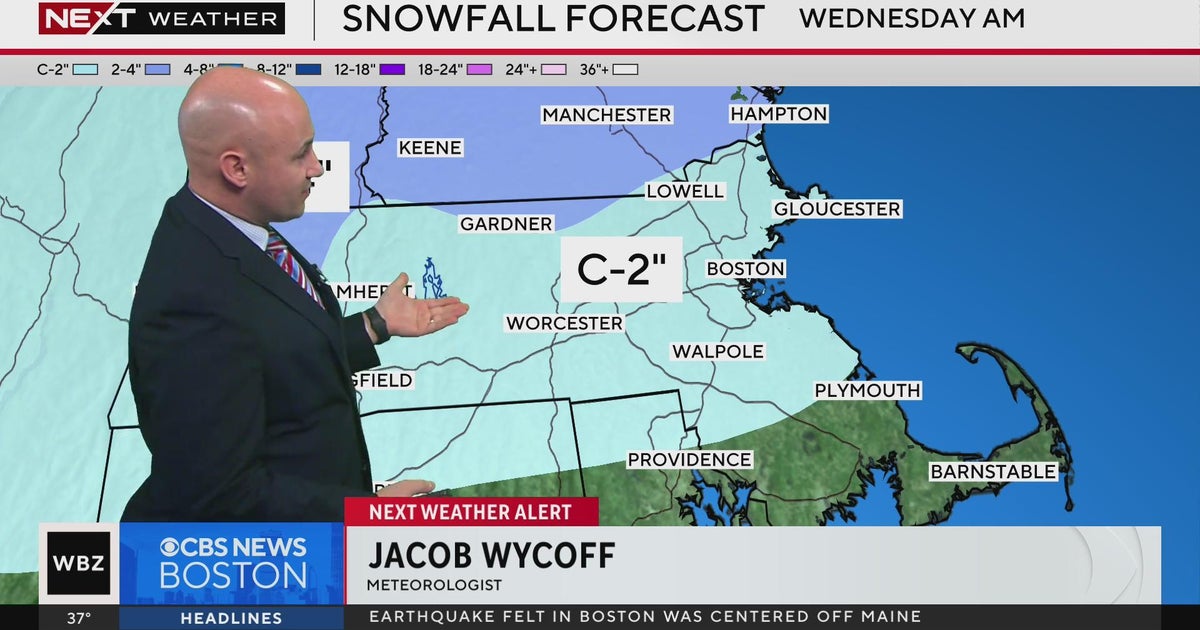 Next Weather: WBZ Midday Update For January 28 - CBS Boston