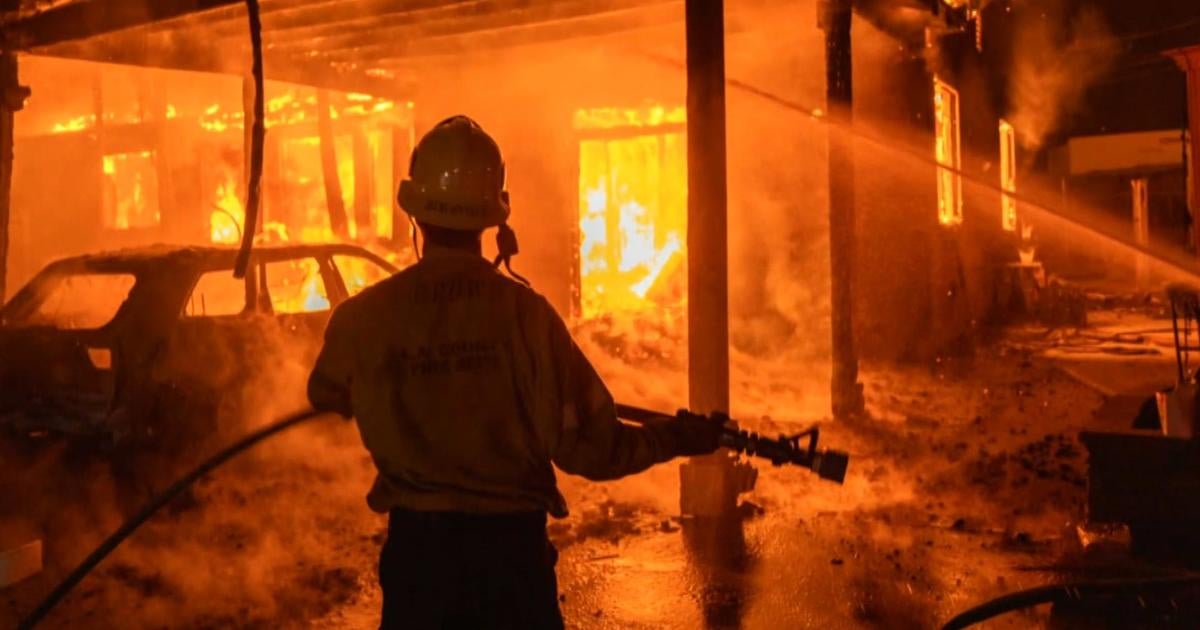 Tribute to firefighters battling the California wildfires