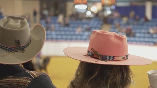 pink cowboy hat 