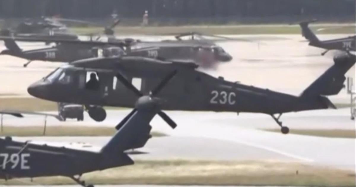 What's it's like flying in a Black Hawk helicopter