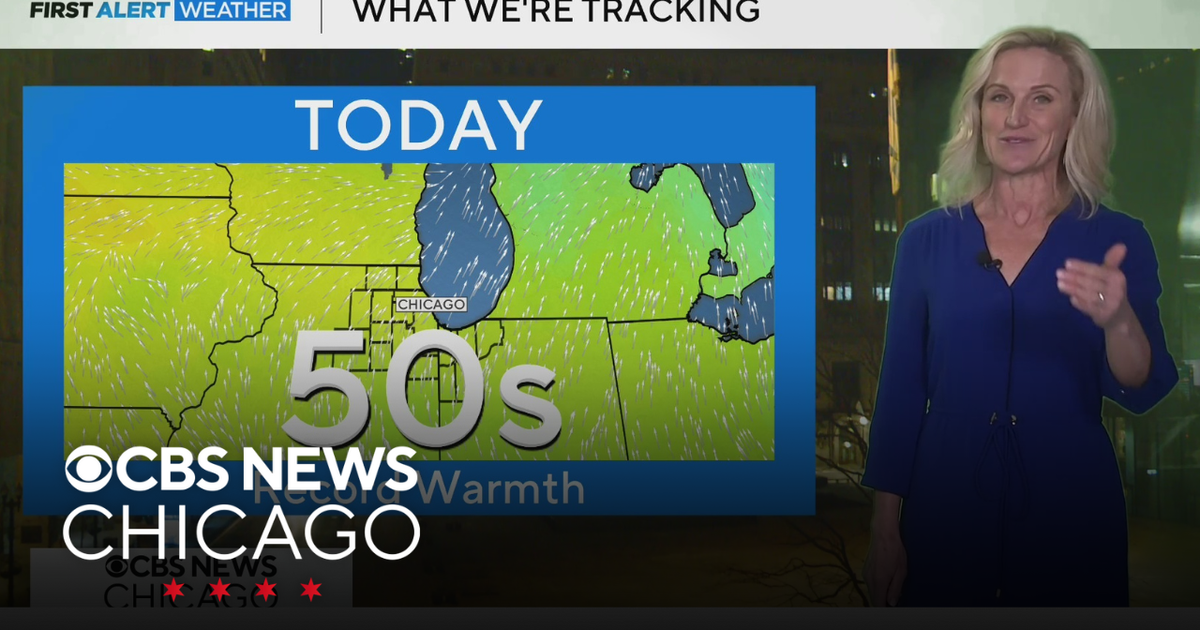 Highs climb to the 50s on Thursday in Chicago - CBS Chicago