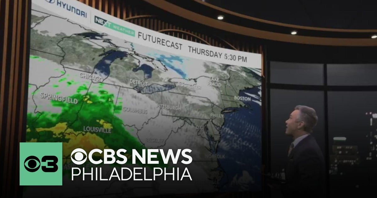 Not as windy in Philadelphia region Thursday, tracking rain on Friday ...