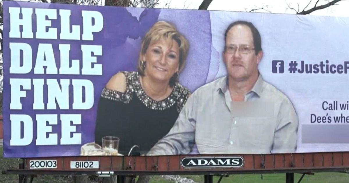 Billboard trolls missing Michigan woman Dee Warner's husband, suspected of her murder