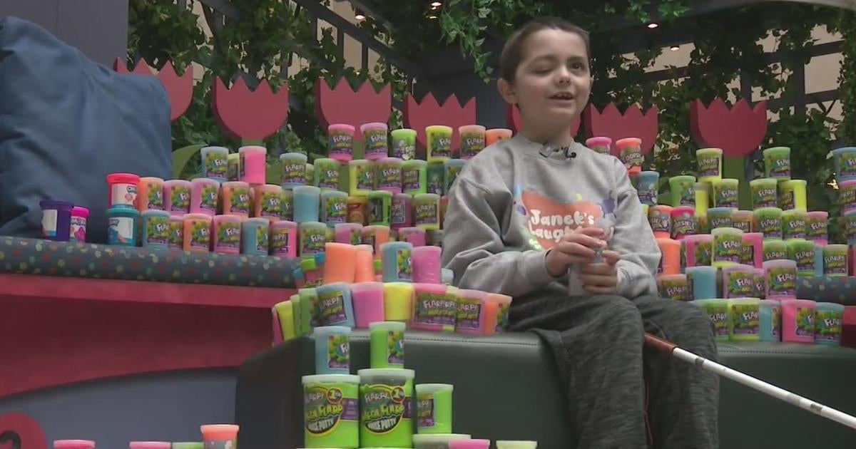 Young Michigan splash pad shooting victim donates slime to hospital