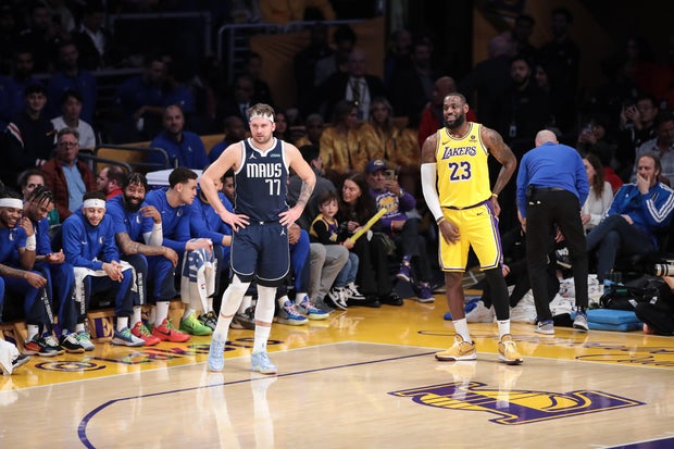 NBA: JAN 17 Mavericks at Lakers
