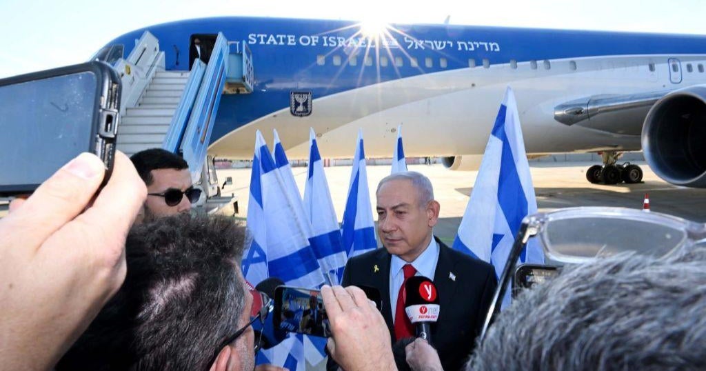 Trump says U.S. will "take over the Gaza Strip" during news conference with Netanyahu