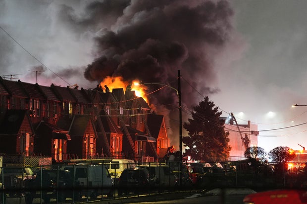 APTOPIX Philadelphia Small Plane Crash 